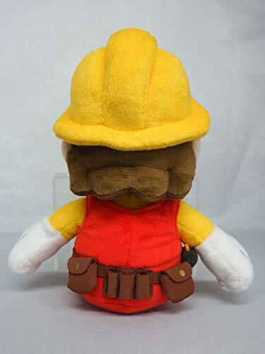 Super Mario Maker 2 Builder Mario Plush Doll Stuffed Toy Size S- Japan Figure Store - #1 Bring To You The Best Japanese Goods