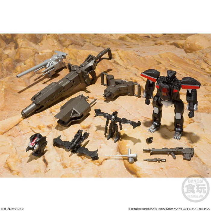 BANDAI CANDY Super Mini-Pla Super Beast Machine Dancouga 1 Box 3 Pcs Complete Set- Japan Figure Store - #1 Bring To You The Best Japanese Goods
