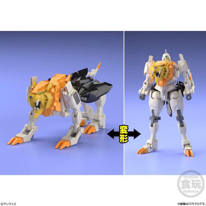 BANDAI CANDY Super Mini-Pla The King Of Braves Gaogaigar 1 Box 4 Pcs Complete Set- Japan Figure Store - #1 Bring To You The Best Japanese Goods