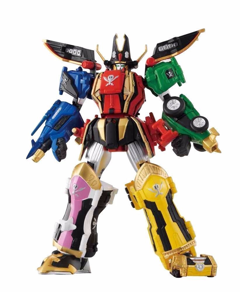 Super Robot Chogokin Kaizoku Sentai Gokaiger Gokaioh Action Figure Bandai Japan- Japan Figure Store - #1 Bring To You The Best Japanese Goods