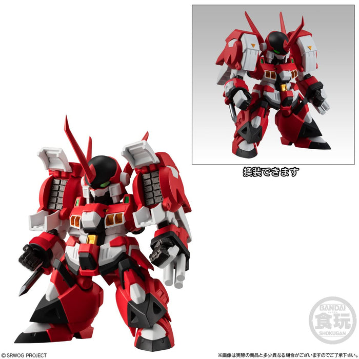 BANDAI CANDY Super Robot Wars Og Original Collection 02 4Pack Box Candy Toy- Japan Figure Store - #1 Bring To You The Best Japanese Goods