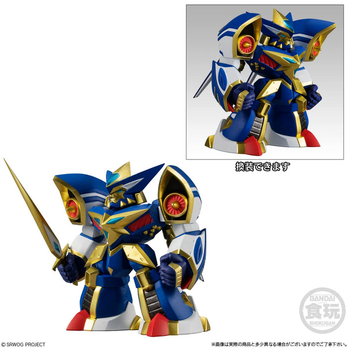 BANDAI CANDY Super Robot Wars Og Original Collection 02 4Pack Box Candy Toy- Japan Figure Store - #1 Bring To You The Best Japanese Goods