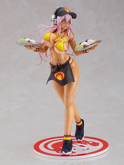Max Factory Super Sonico 1/6 Scale Bikini Waitress Finished PVC Painted Figure- Japan Figure Store - #1 Bring To You The Best Japanese Goods