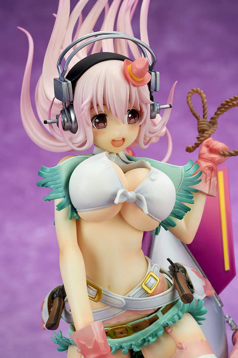 Super Sonico Love Bomber! 1/7 Scale Pvc Painted Complete Figure- Japan Figure Store - #1 Bring To You The Best Japanese Goods