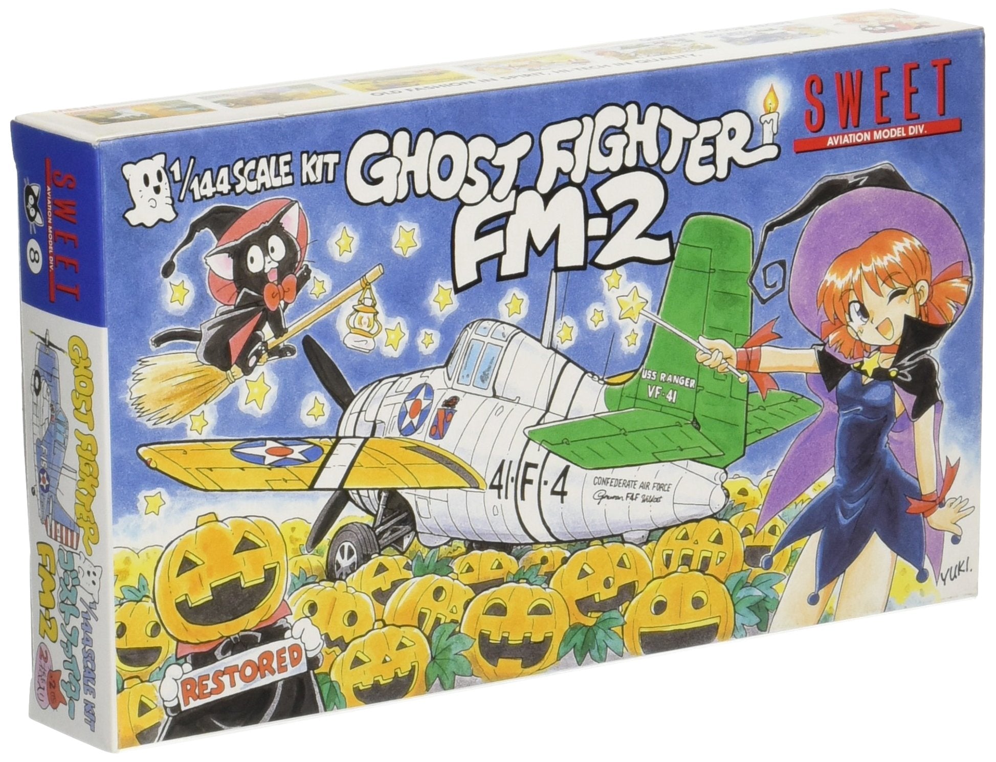 SWEET 08 Ghost Fighter Fm-2 1/144 Scale Kit- Japan Figure Store - #1 Bring To You The Best Japanese Goods