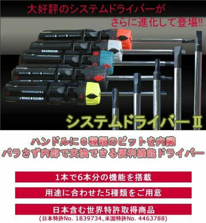 Switz Tool System Driver 2 6 Square Mm Set Blue Sd2-05- Japan Figure Store - #1 Bring To You The Best Japanese Goods
