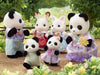 Epoch Sylvanian Families Panda Doll Set FS-39 St Mark Certified Toy for Ages 3+- Japan Figure Store - #1 Bring To You The Best Japanese Goods