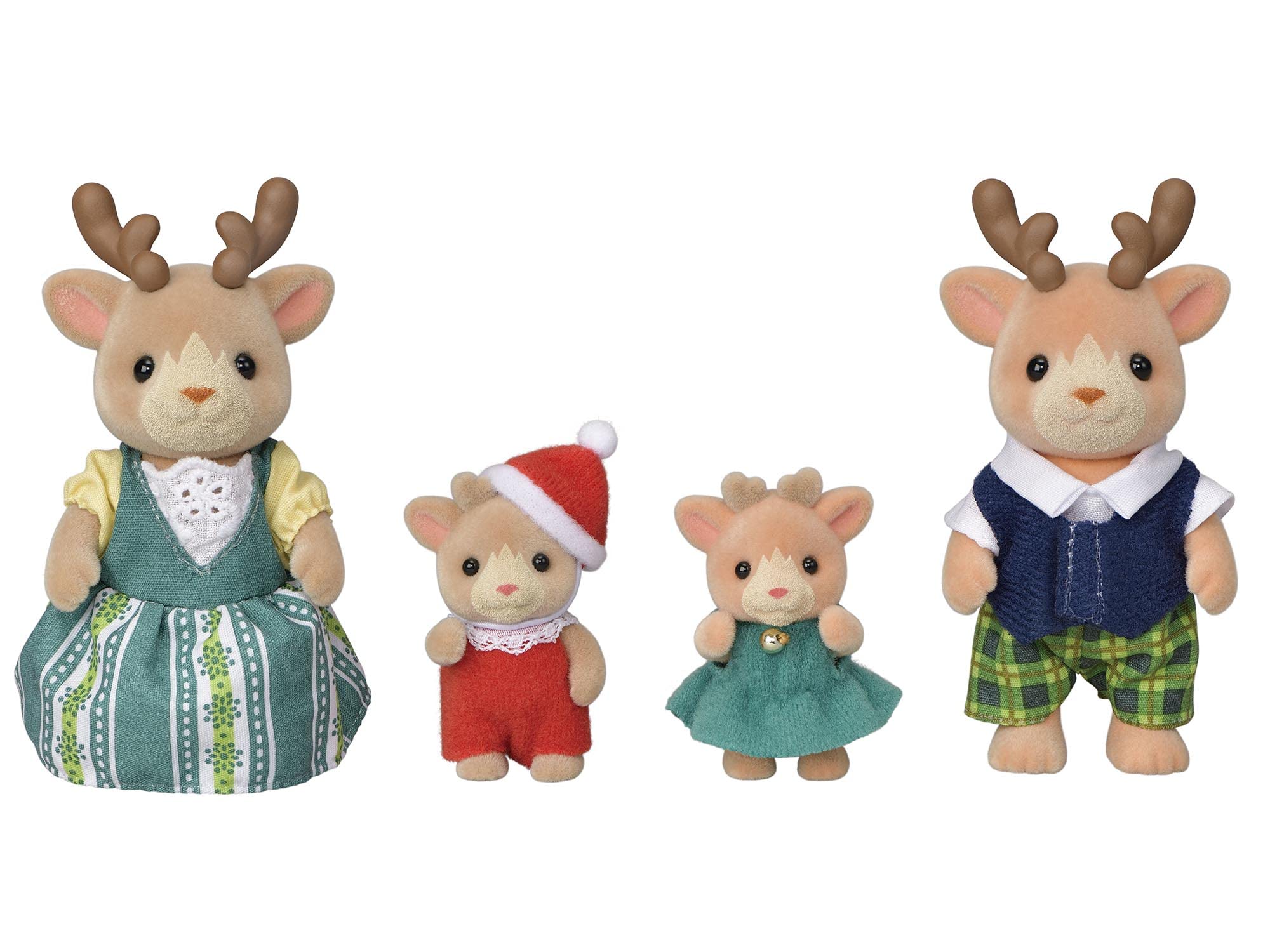 Epoch Sylvanian Families Reindeer Family Dollhouse Fs-44 Toy Ages 3+ Certified- Japan Figure Store - #1 Bring To You The Best Japanese Goods