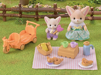 Epoch Sylvanian Families Fennec Doll/Furniture Set for 3 Years and Up - St Mark Certified- Japan Figure Store - #1 Bring To You The Best Japanese Goods