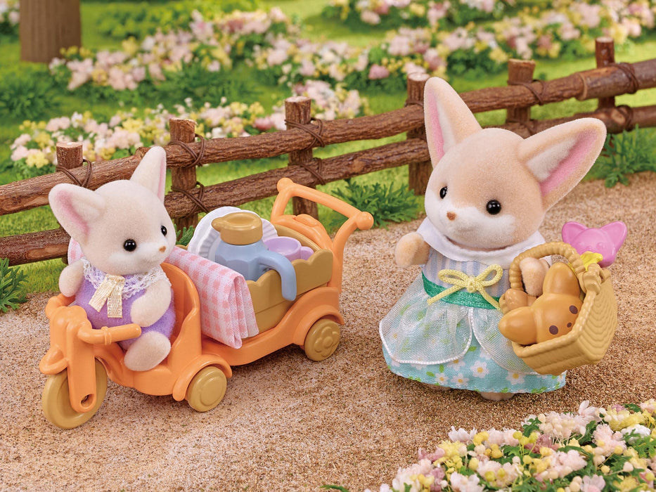 Epoch Sylvanian Families Fennec Doll/Furniture Set for 3 Years and Up - St Mark Certified- Japan Figure Store - #1 Bring To You The Best Japanese Goods