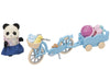 Epoch Sylvanian Families Doll Set with Furniture Panda Girl Cycling St Mark-Certified for Ages 3 Up- Japan Figure Store - #1 Bring To You The Best Japanese Goods