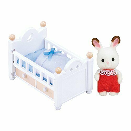 Sylvanian Families Dolls And Furniture Set Chocolate Rabbit Baby-furniture Set- Japan Figure Store - #1 Bring To You The Best Japanese Goods