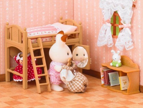 Epoch Sylvanian Families Loft Bed Furniture Dollhouse Toy for Ages 3+ Car-314 St Mark Certified- Japan Figure Store - #1 Bring To You The Best Japanese Goods