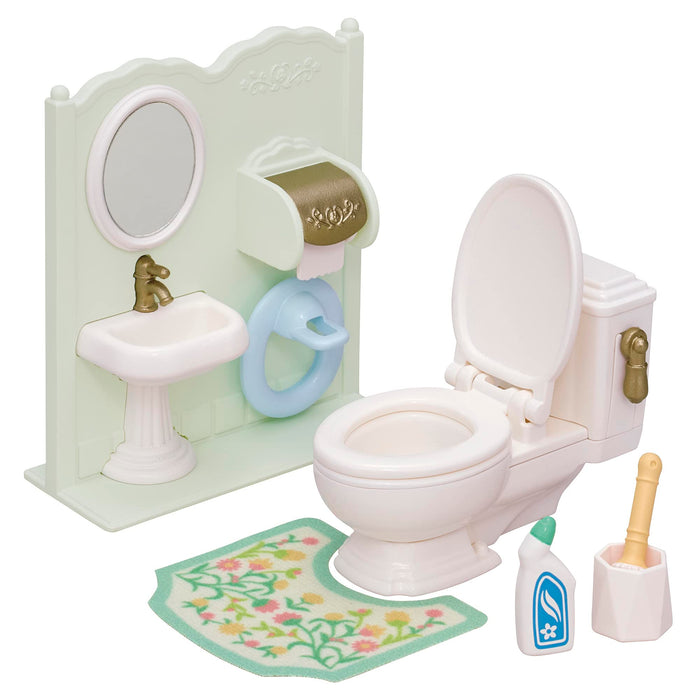 Epoch Sylvanian Families Toilet Set Car-629 St Mark Certified Age 3+ Dollhouse Toy- Japan Figure Store - #1 Bring To You The Best Japanese Goods