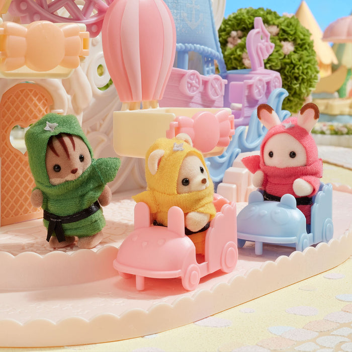 Epoch Sylvanian Families Baby Ninja Trio C-66 St Mark Certified Dollhouse Toy for Ages 3+- Japan Figure Store - #1 Bring To You The Best Japanese Goods