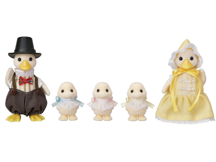 Epoch Sylvanian Families Seasonal Duck Family Toy Dollhouse C-64 St Mark Certified for 3+ Years- Japan Figure Store - #1 Bring To You The Best Japanese Goods