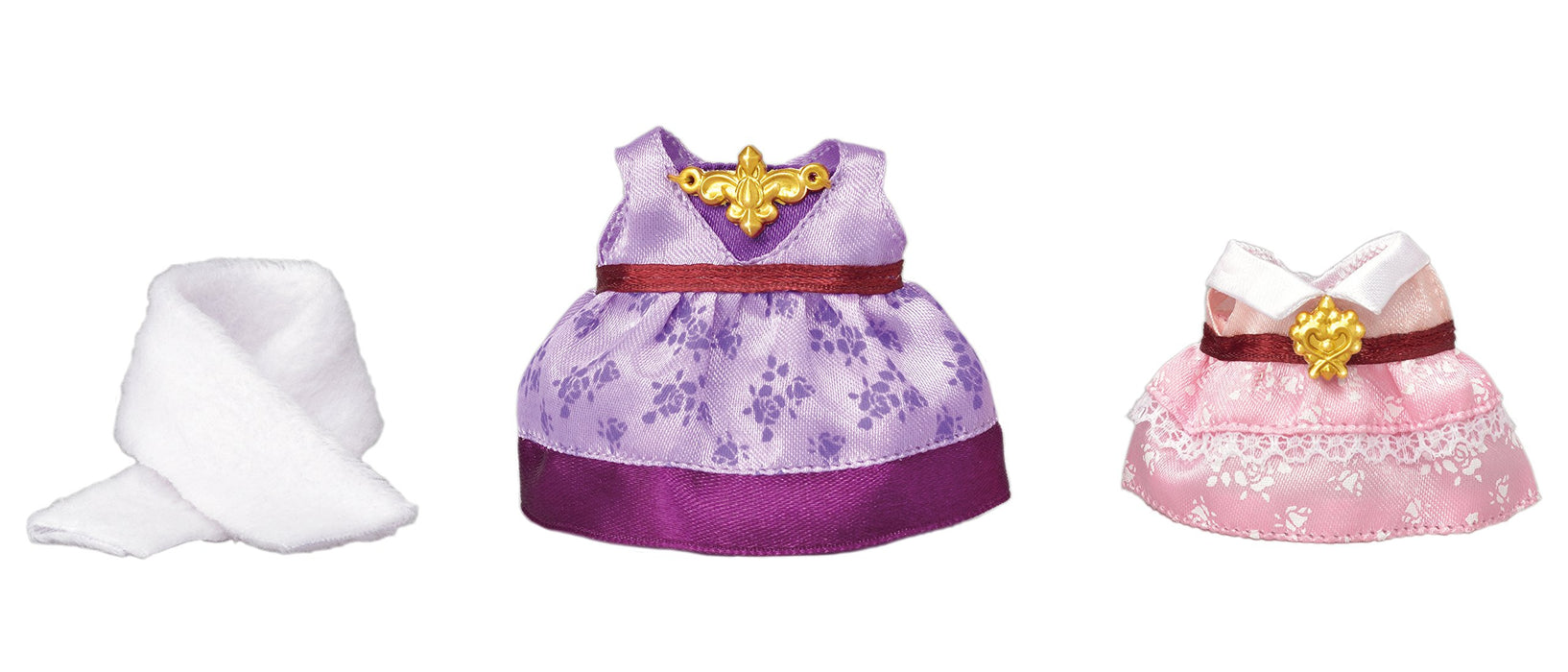 Epoch Sylvanian Families Town Dress Up Set TD-02 Purple & Pink Age 3+ Toy Dollhouse- Japan Figure Store - #1 Bring To You The Best Japanese Goods