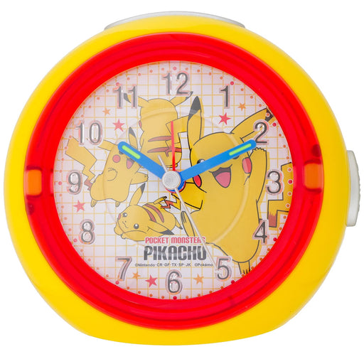 T'S FACTORY Pokemon Led Alarm Clock Pikachu Yellow- Japan Figure Store - #1 Bring To You The Best Japanese Goods