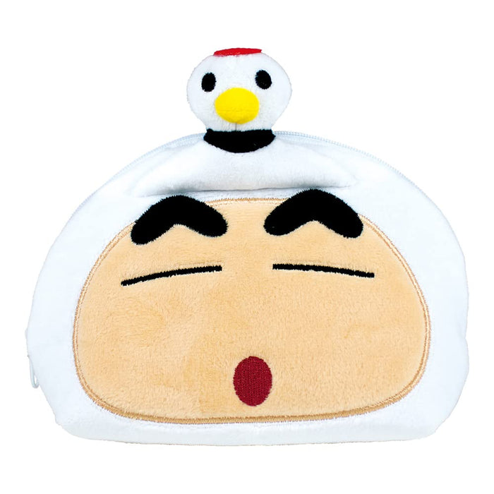T&S Factory Crayon Shin-Chan Plush Shell Face Pouch Ks-5544011Tu Japan- Japan Figure Store - #1 Bring To You The Best Japanese Goods