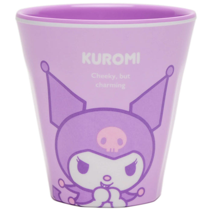 T'S FACTORY Sanrio Melamine Cup Simple Kuromi- Japan Figure Store - #1 Bring To You The Best Japanese Goods