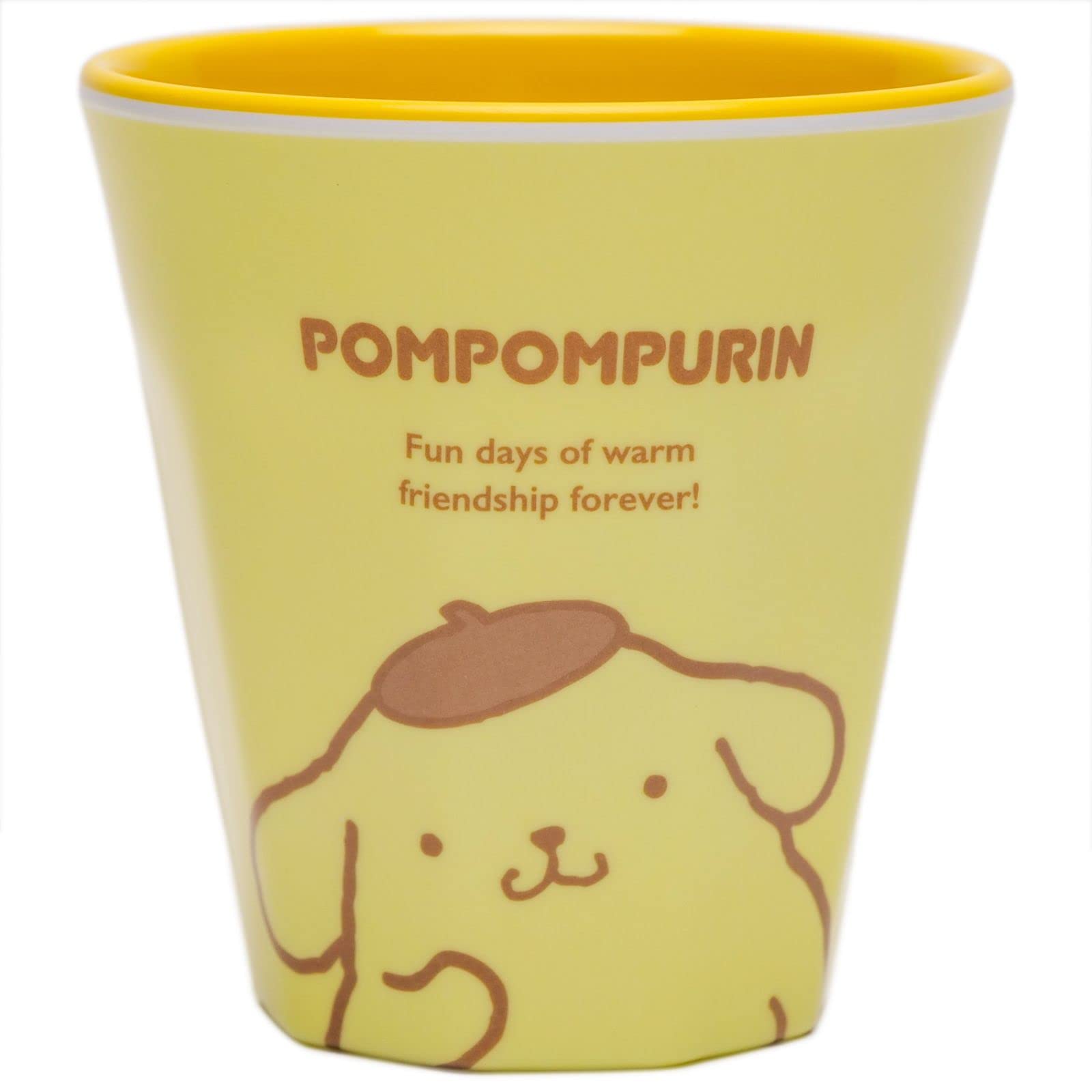 T'S FACTORY Sanrio Melamine Cup Simple Pom Pom Purin- Japan Figure Store - #1 Bring To You The Best Japanese Goods
