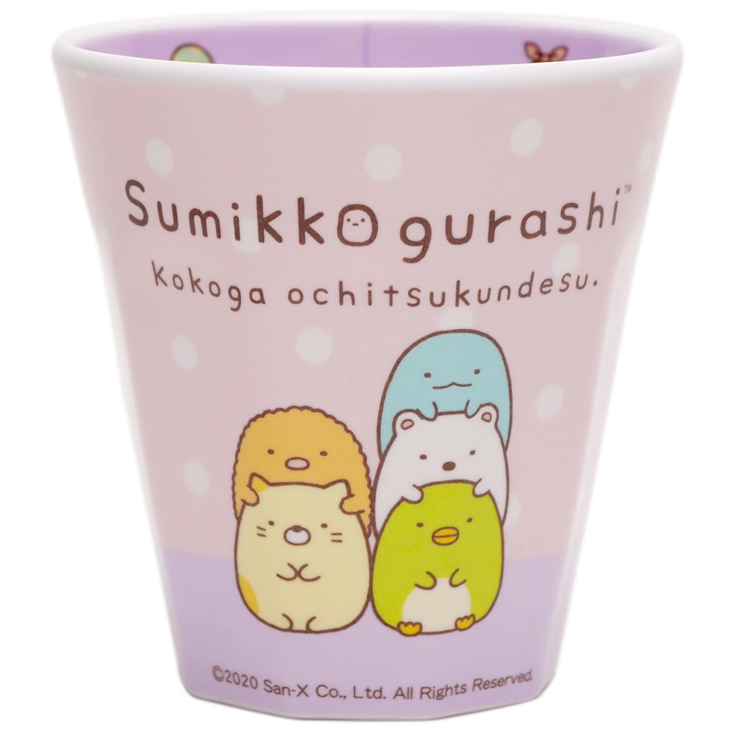 T'S FACTORY Sumikko Gurashi Initial Melamine Cup K- Japan Figure Store - #1 Bring To You The Best Japanese Goods
