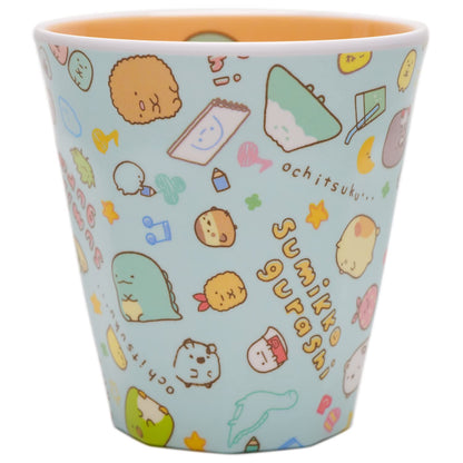 Ts Factory Melamine Cup Sumikko Gurashi Usual Sumikko Flyer Pattern Blue 270Ml Sg-5525201Is- Japan Figure Store - #1 Bring To You The Best Japanese Goods