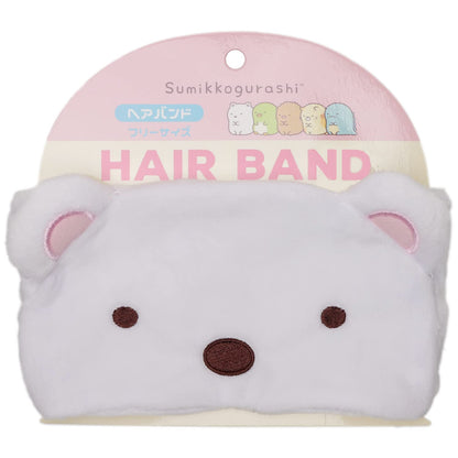 T&S Factory Sg-5537136Si Hair Band Sumikko Gurashi Shirokuma White- Japan Figure Store - #1 Bring To You The Best Japanese Goods