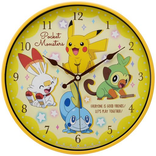 T'S FACTORY Pokemon Index Wall Clock Happy- Japan Figure Store - #1 Bring To You The Best Japanese Goods