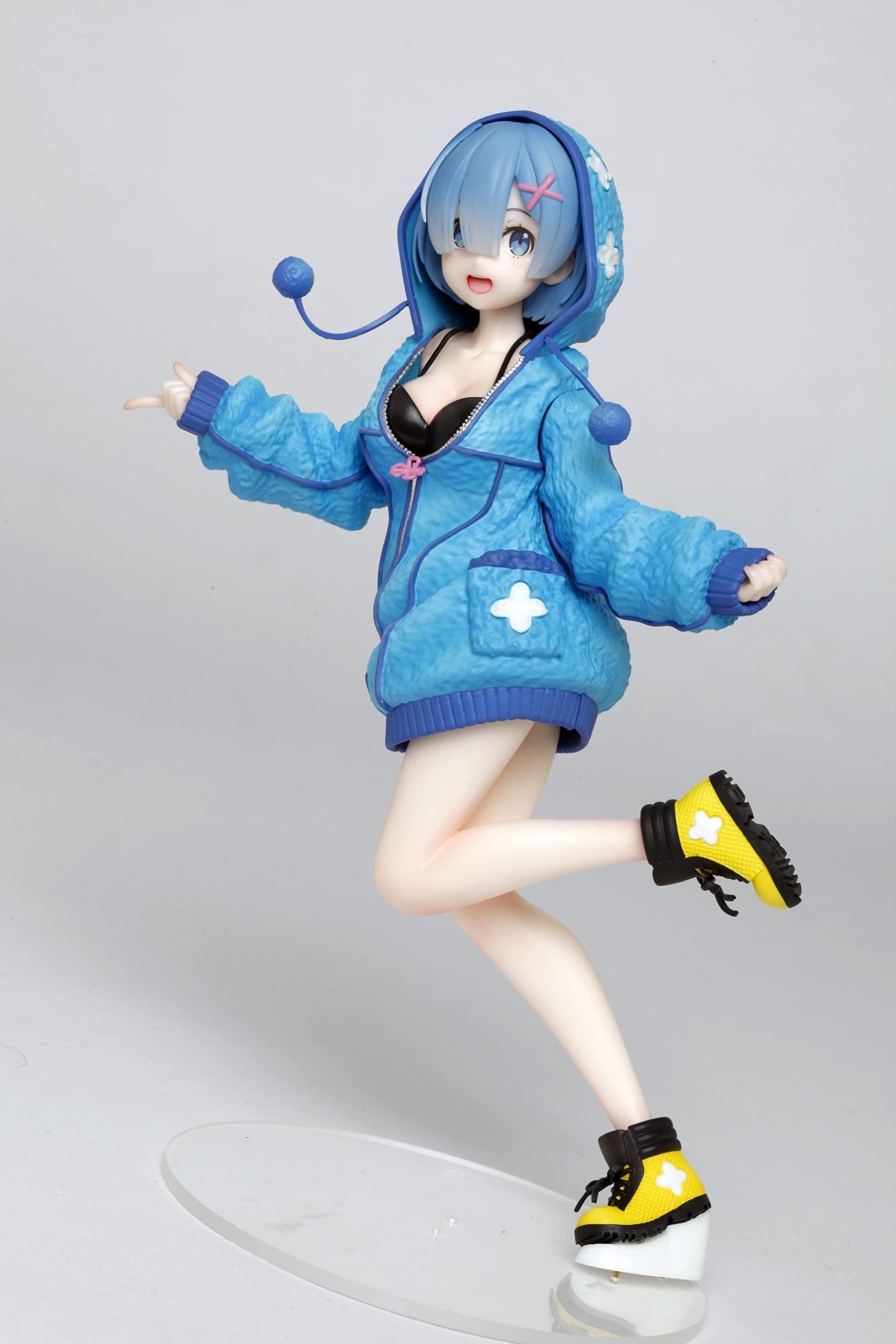 Taito ReZero Fluffy Parka Figure Rem Ver- Japan Figure Store - #1 Bring To You The Best Japanese Goods
