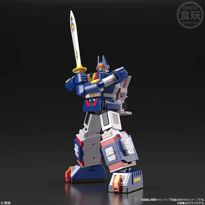 BANDAI CANDY Taiyo Gattai World'S Super Mini-Pla Sun Vulcan 1 Box 2 Pcs Set- Japan Figure Store - #1 Bring To You The Best Japanese Goods