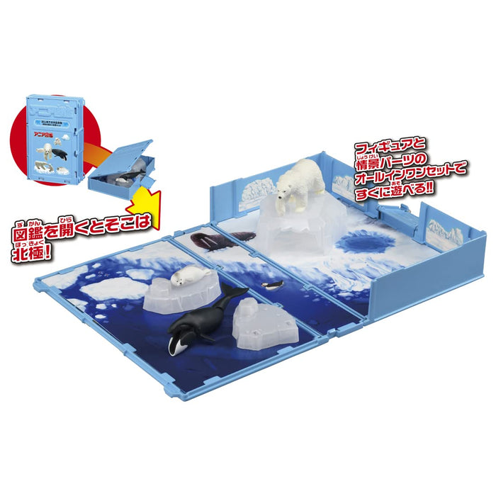 Takara Tomy Ania Arctic Sea Creatures Set Dinosaur Toy for Ages 3+- Japan Figure Store - #1 Bring To You The Best Japanese Goods