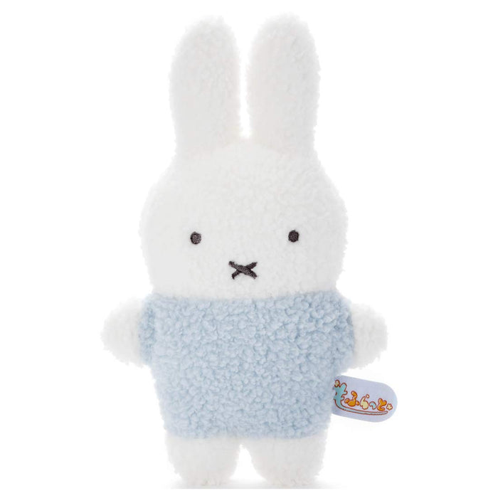 TAKARA TOMY A.R.T.S Mofuratto Cushion Plush Doll Dick Bruna Miffy Light Blue- Japan Figure Store - #1 Bring To You The Best Japanese Goods