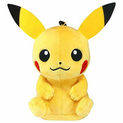 Takara Tomy Arts Pokemon Sound Plush Doll Stuffed Toy Pikachu 18cm Anime- Japan Figure Store - #1 Bring To You The Best Japanese Goods