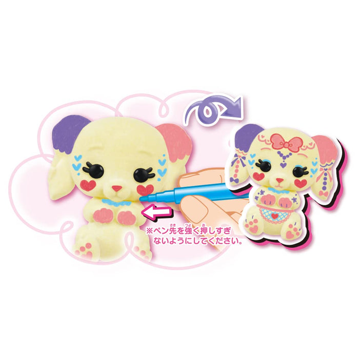 Takara Tomy Mofrens Dog Drawing Set with Pen- Japan Figure Store - #1 Bring To You The Best Japanese Goods