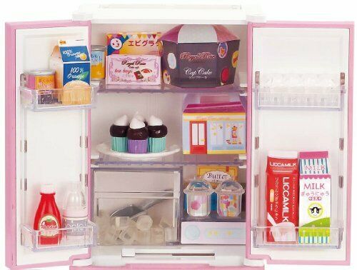 Takara Tomy Licca Doll Lf-01 Corocoro Refrigerator Ice 1105381- Japan Figure Store - #1 Bring To You The Best Japanese Goods