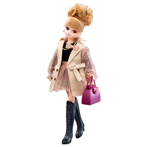 Takara Tomy Licca-Chan LD-17 Airy Trench Dress Up Toy - Age 3+ Play Doll- Japan Figure Store - #1 Bring To You The Best Japanese Goods