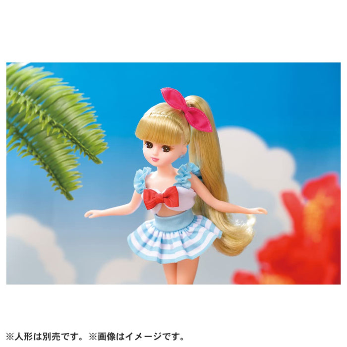Takara Tomy Licca-Chan Marine One Piece & Sailor Swimsuit Dress-Up Toy Set 3+- Japan Figure Store - #1 Bring To You The Best Japanese Goods