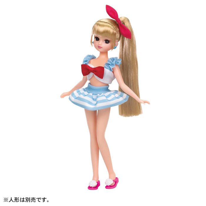 Takara Tomy Licca-Chan Marine One Piece & Sailor Swimsuit Dress-Up Toy Set 3+- Japan Figure Store - #1 Bring To You The Best Japanese Goods