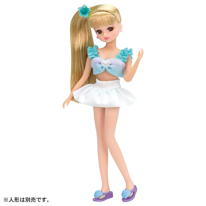 TAKARA TOMY Licca Doll Mermaid Dress & Swimsuit Set- Japan Figure Store - #1 Bring To You The Best Japanese Goods