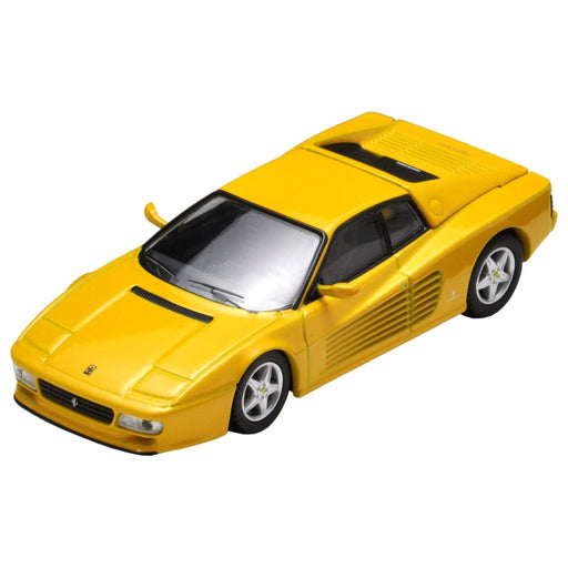 Tomytec Tomica Limited Vintage Neo Ferrari 512Tr 1/64 Scale Takara Tomy Mall Original Yellow Finish- Japan Figure Store - #1 Bring To You The Best Japanese Goods