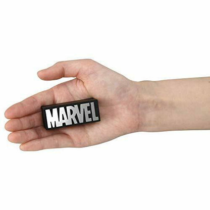 Takara Tomy Metacolle Marvel Logo Collection Black / Silver Metal Collection- Japan Figure Store - #1 Bring To You The Best Japanese Goods