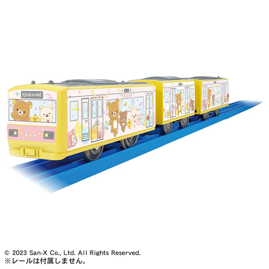 Takara Tomy Rilakkuma Wrapping Train Toy Plarail Series for Kids Age 3+- Japan Figure Store - #1 Bring To You The Best Japanese Goods