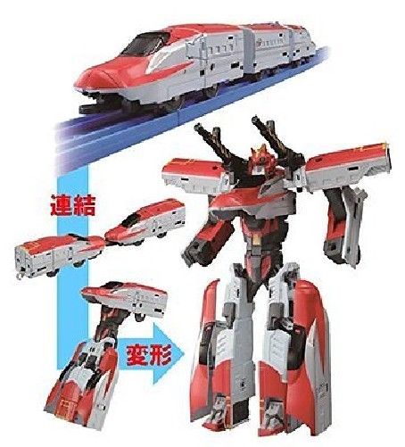 Takara Tomy Plarail Shinkansen Henkei Robo 02 Shinkalion E6 Komachi Japan- Japan Figure Store - #1 Bring To You The Best Japanese Goods