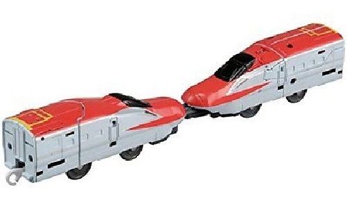 Takara Tomy Plarail Shinkansen Henkei Robo 02 Shinkalion E6 Komachi Japan- Japan Figure Store - #1 Bring To You The Best Japanese Goods