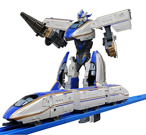Takara Tomy Plarail Shinkansen Henkei Robo 03 Shinkalion E7 Kagayaki Japan - Japan Figure