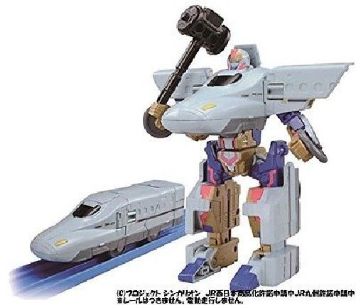 Takara Tomy Plarail Shinkansen Henkei Robo 09 Shinkalion N700 Mizuho Japan- Japan Figure Store - #1 Bring To You The Best Japanese Goods