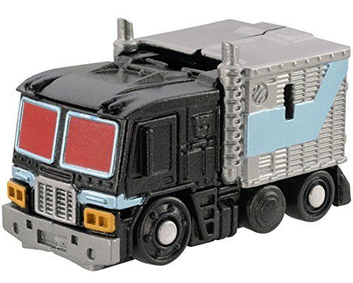 Takara Tomy Q Transformers Qt33 Black Convoy Figure- Japan Figure Store - #1 Bring To You The Best Japanese Goods