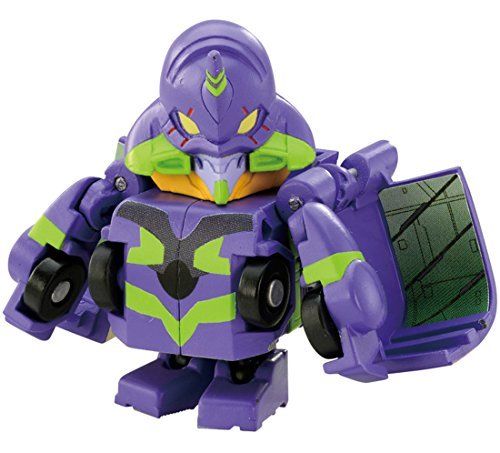 Takara Tomy Q Transformers Qtc02 Evangelion 3 Pieces Set Figures- Japan Figure Store - #1 Bring To You The Best Japanese Goods