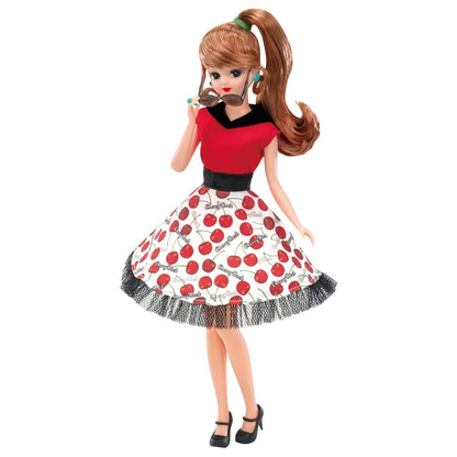 Takara Tomy Licca-Chan Doll #Licca #Rockabilly Cherry Dress Up Doll Pretend Play Toy Age 3 And Up Passed Toy Safety Standards St Mark Certified Licca Takara Tomy- Japan Figure Store - #1 Bring To You The Best Japanese Goods